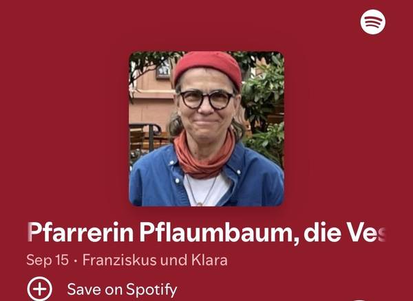 Quelle: Sceenshot/Podcast zu Franziskus/Spotify/Stadtkloster Karlsruhe
